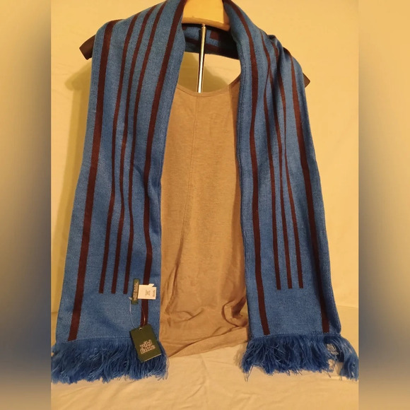 🍒 Wild Fable Blue Love Scarf NWT - Picture 2 of 4